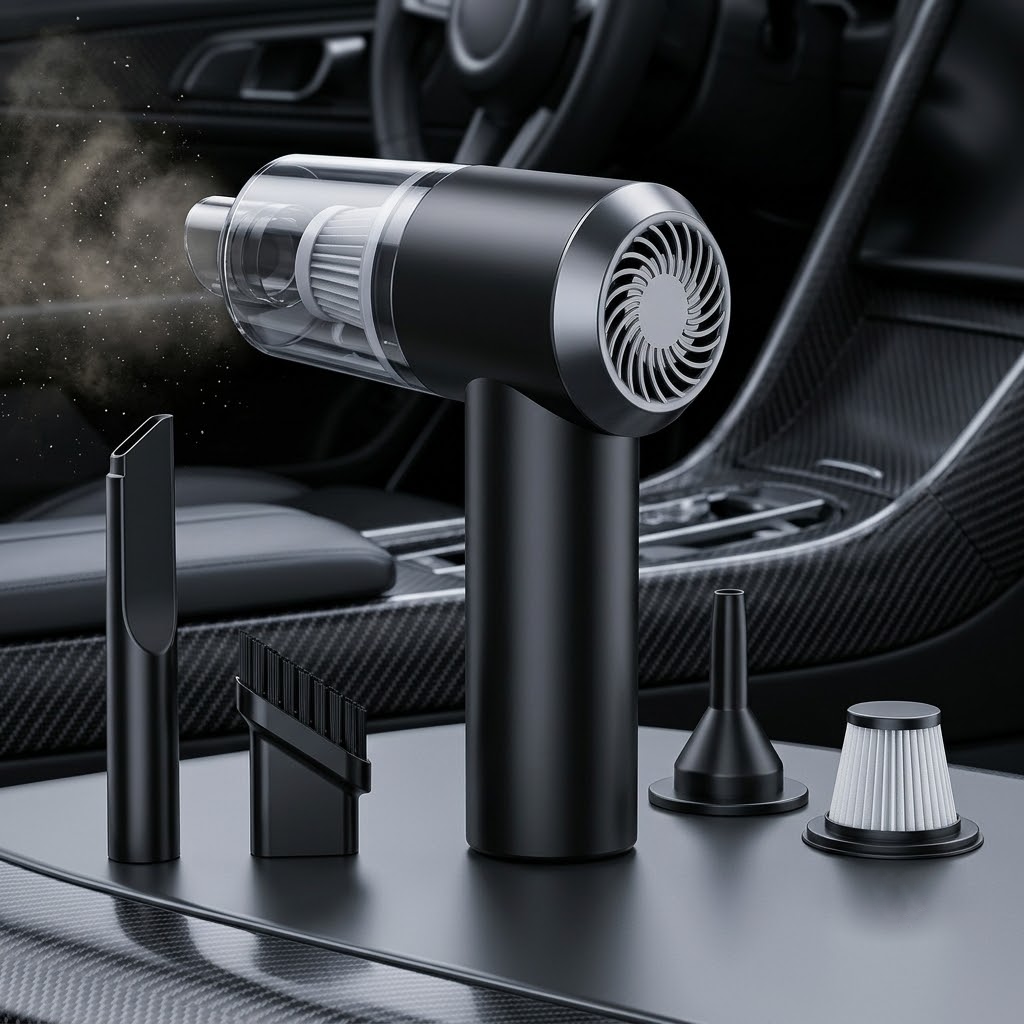 TurboVac - 3-in-1 Car Vacuum Cleaner